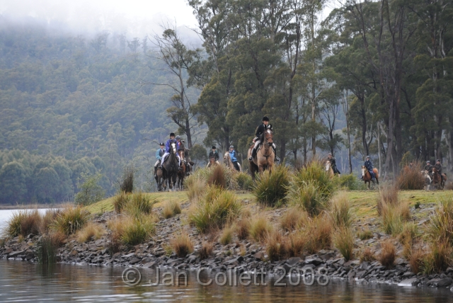 NHC_0110.jpg - The hunt field sets off across the dam